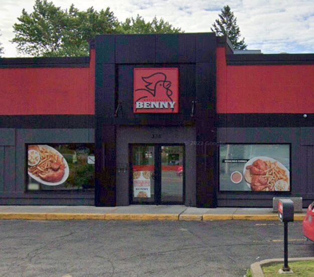 Exterior view of a Rôtisserie Benny in Beloeil Exterior view of a Rôtisserie Benny in Beloeil